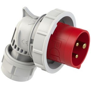 80132-9 PCE Вилка каб угловая 16А/400V/1P+N+E/IP67