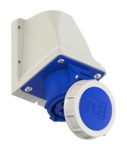 1132-6v PCE Розетка наст 16А/230V/1P+N+E/IP67