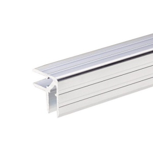 6129 Adam Hall Профиль для материала 7 мм, алюминий (кратно 4м)