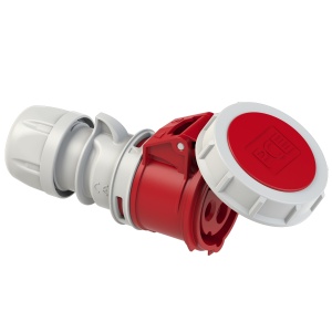 2132-9 PCE Розетка каб 16A/400V/1P+N+E/IP67