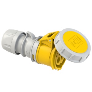 2132-4 PCE Розетка каб 16А/110V/1P+N+E/IP67