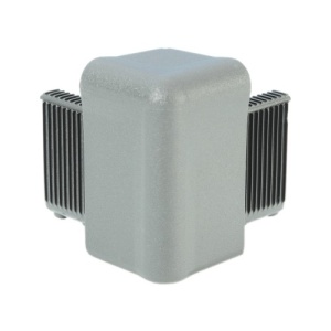 Q4504AG Adam Hall Уголок пластиковый Easy Case System, цвет серый алюминий