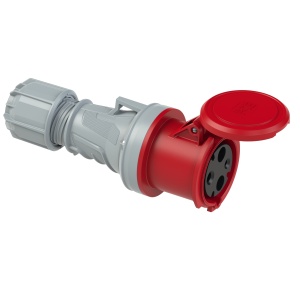 2331-9 PCE Розетка каб 63А/400V/1P+N+E/IP44