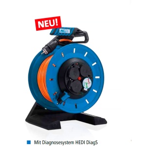 K7SR25Q2TF HEDI Удлинитель на катушке из пластика D=290мм/4GS/IP54/25м H07BQ-F3G2,5/термозащита