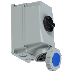 75342-9 PCE Розетка наст с выкл и блокир 63А/230V/3P+E/IP67