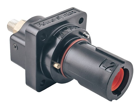 SPX4PD3GY-CP SPX 400А вилка панельная L3, серая с пилотным контактом
