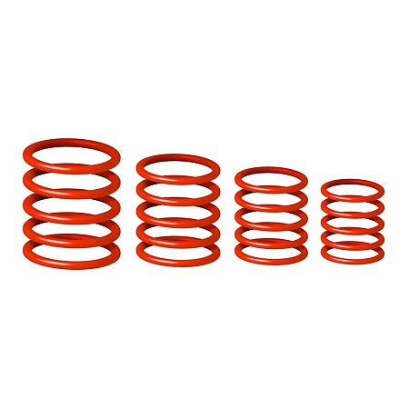 GRP5555RED1 Gravity Универсальный комплет колец красный