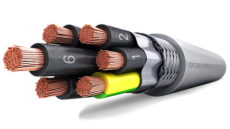 Кабель контрольный SCREENFLEX 110 LiYCY VC4V-K & 200 VC4V-K Top Cable
