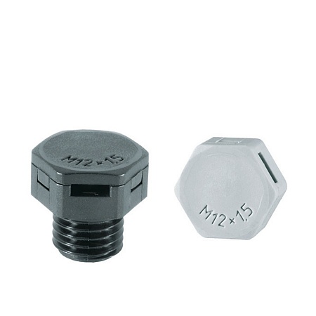 M12Druck-1 Винт выравнивания давления серый M12х1,5
