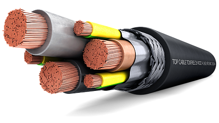 Кабель контрольный TOXFREE ZH ROZ1-K (AS) VFD EMC 1,8/3 kV Top Cable