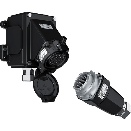 МНОГОКОНТАКТНЫЕ РАЗЪЕМЫ 10 A – 220 V – IP65/IP66 – IK09 – МЕТАЛЛ