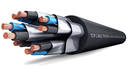 Кабель контрольный TOPDATA VHOV-K (PAR-POS) & VOV-K (POS) 300/500 V Top Cable