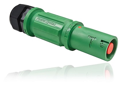 SPX4LSEGN095MP SPX 400А розетка кабельная Earth, зеленая