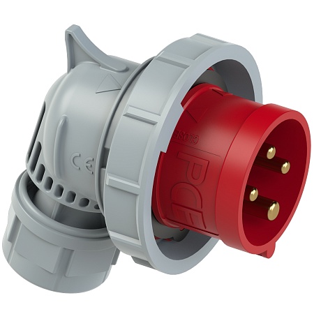 80242-6tt PCE Вилка кабельная 32А/400V/3P+E/IP67, безвинтовое подключение