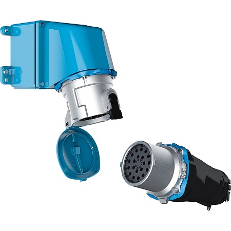 Многоконтактный разъем DN20C - 25 A - 415 В - IP54/IP55 - IK09 - МЕТАЛЛ