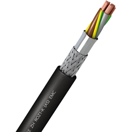 Кабель экранированный TOPDRIVE® VFD (EMC) ROZ1-K (AS) 0,6/1 kV Top Cable