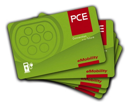 107955 PCE RFID карта с логотипом PCE