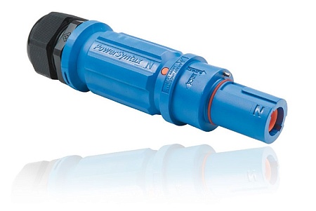 SPX4LDNBL120MP SPX 400А вилка кабельная Neutral, синяя