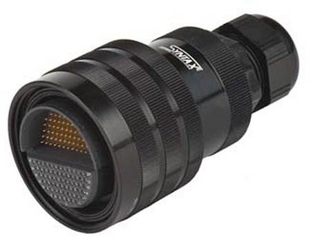 SMA122V кабельный разъем, покрытие контактов золото, под обжим, контакты вставлены