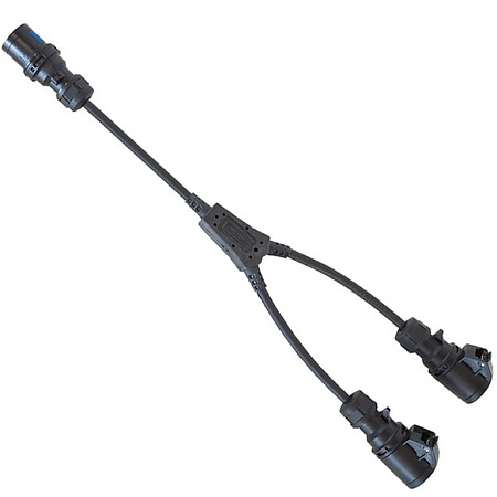 4D1S2P16 Y-SPLITTER CEE Разветвитель с кабелем без коннекторов