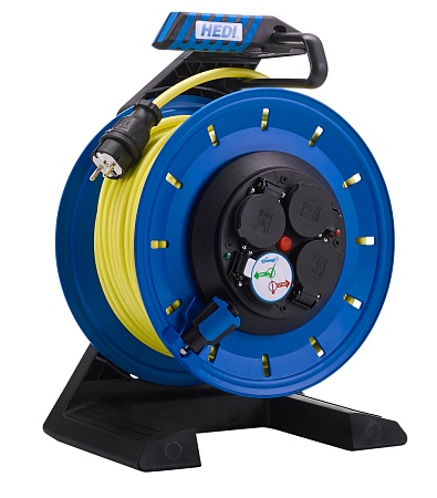 K7SR40UTF HEDI Удлинитель на катушке из пластика D=290мм/4GS/IP54/40м AT-N07V3V3-F3G1,5/термозащита