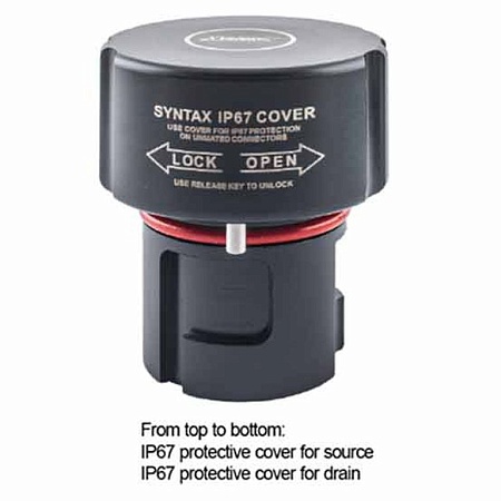 SPXDCS-SC-IP67 крышка для розетки панельной/кабельной IP67