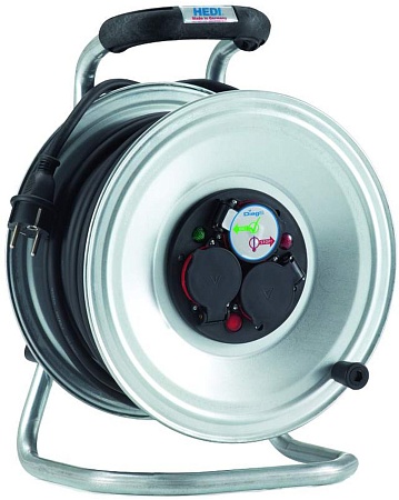 K2S40N2TF HEDI Удлинитель на катушке из металла D=290мм/3GS/IP44/40м H07RN-F3G2,5/термозащита