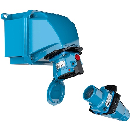 КОННЕКТОРЫ МНОГОКОНТАКТНЫЕ 12 контактов - 16 A - 480 В - IP66/IP67/IP69 - IK09 - ПОЛИУРЕТАН-ЭТИЛЕН