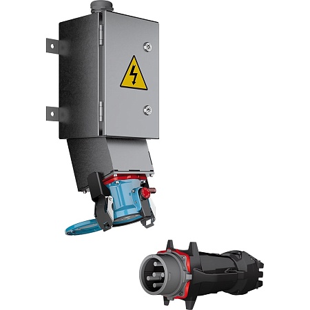 ПРОМЫШЛЕННАЯ РОЗЕТКА 350 A - 1000 V - IP66/IP67 - IK10 - МЕТАЛЛ